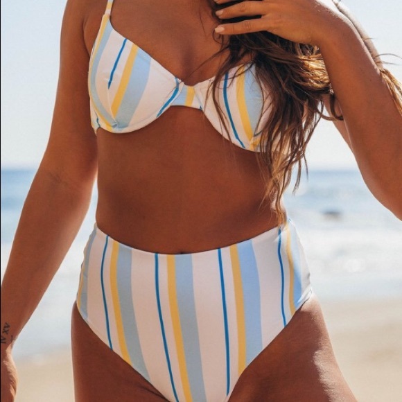 Ete Swimwear Other - Ete Swimwear Amalfi Bikini Set - Vintage Stripes